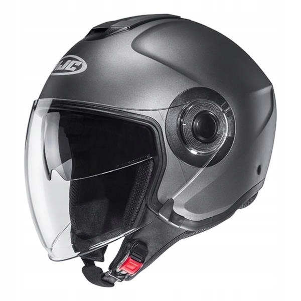 Kask otwarty HJC i40 Tytanowy Półmat Jet Blenda M