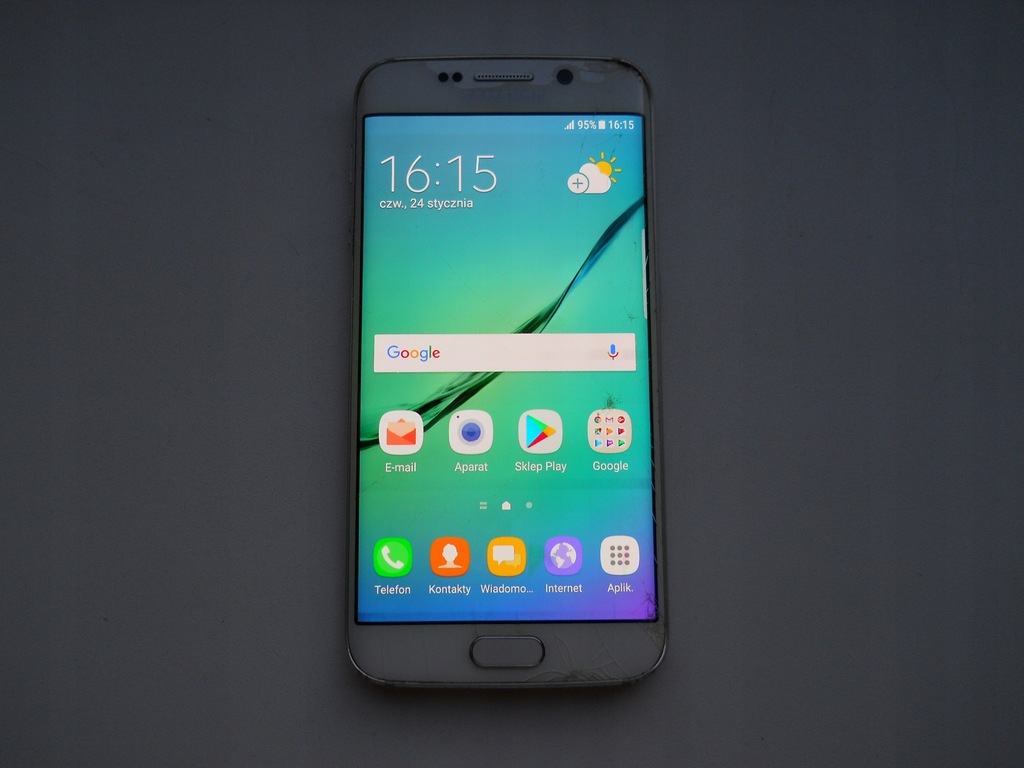 Smartfon Samsung Galaxy S6 edge 64 GB Biały