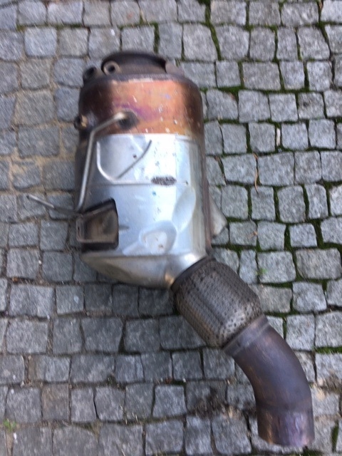 DPF BMW 535 e60 e61 oryginalny - 8588969683 - oficjalne archiwum Allegro