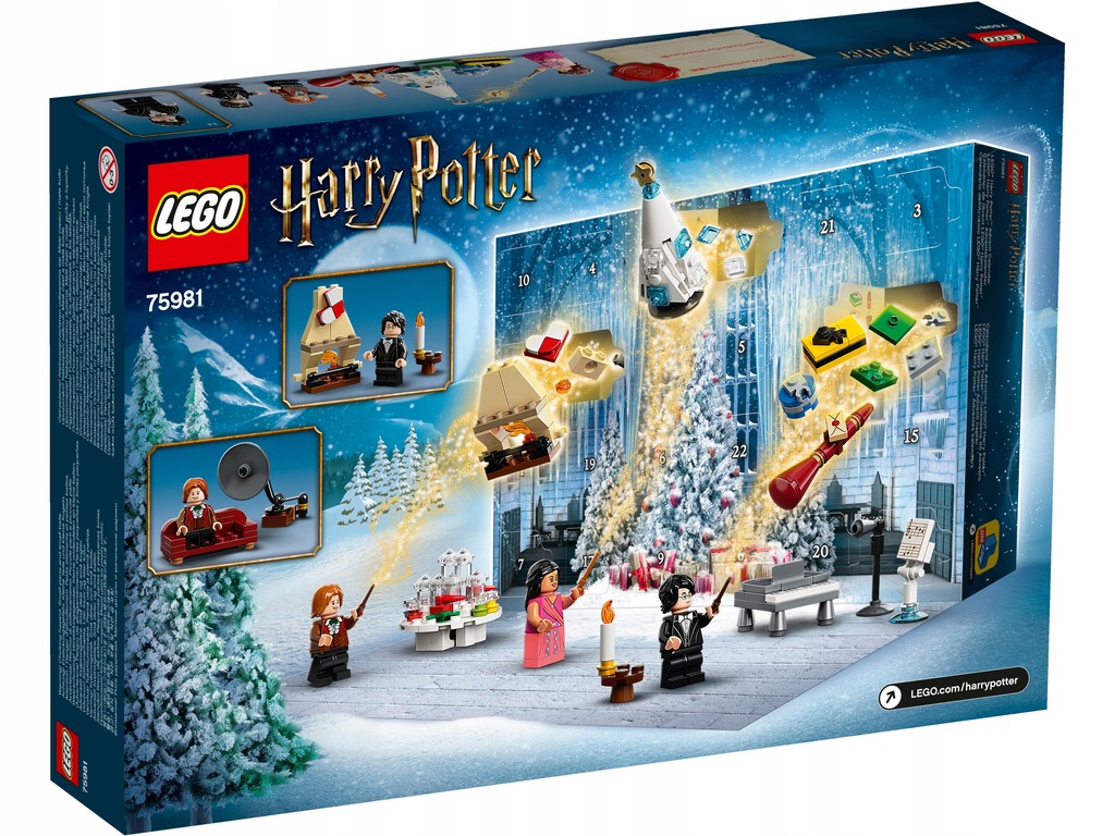 Купить Адвент-календарь LEGO «Гарри Поттер» 75981: отзывы, фото, характеристики в интерне-магазине Aredi.ru