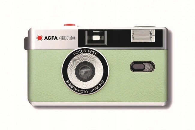 Aparat analogowy Agfa Photo Reusable 35mm green
