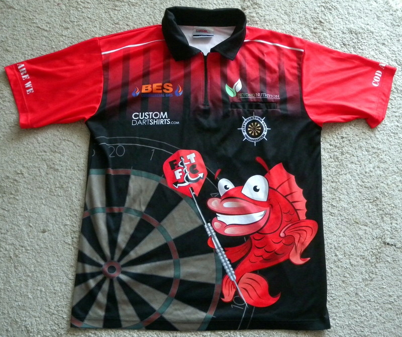KOSZULKA - CUSTOM DARTSHIRTS / FLEETWOOD DART TEAM