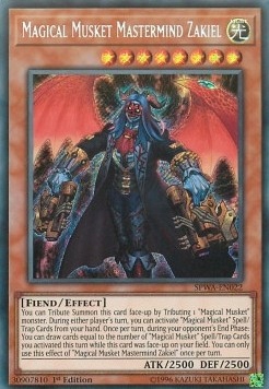 YUGIOH - Magical Musket Mastermind Zakiel (SPWA)