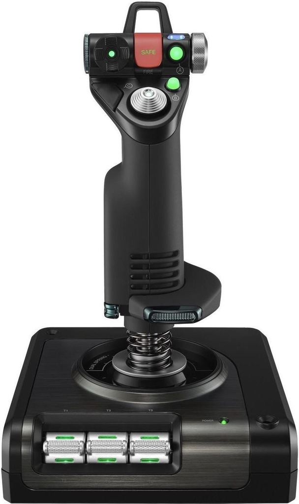 Купить ДЖОЙСТИК Logitech G Saitek X52 Pro Управление полетом: отзывы, фото, характеристики в интерне-магазине Aredi.ru