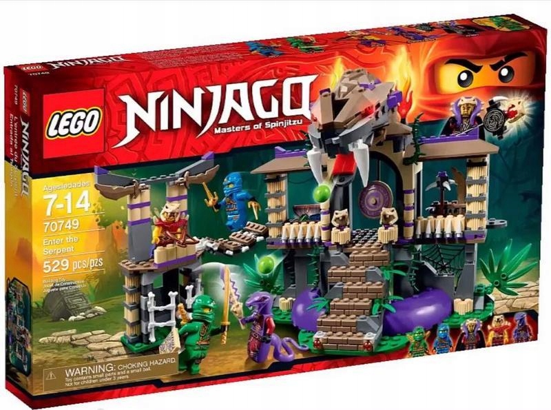 LEGO NINJAGO 70749 PUDEŁKO