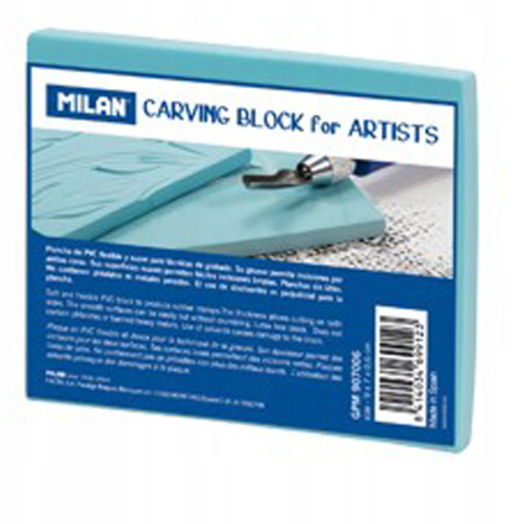 Blok do linorytu Milan for artists mały 9 x 7 cm Milan