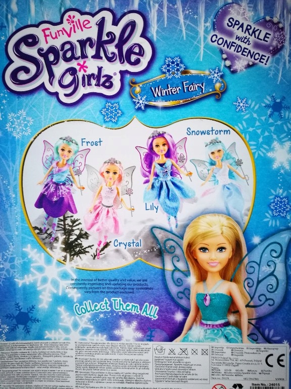 sparkle girlz winter fairy