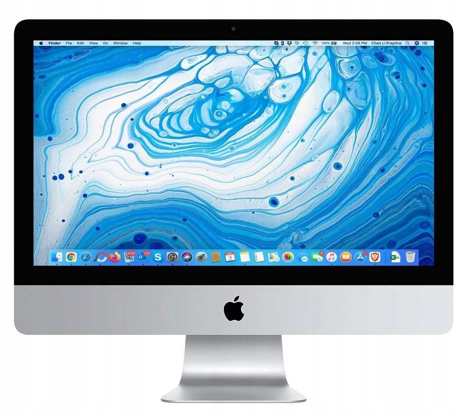 PC iMAC APPLE 12,1 A1311 21,5'' FullHD Core i3 4GB/250GB Radeon MacOS X