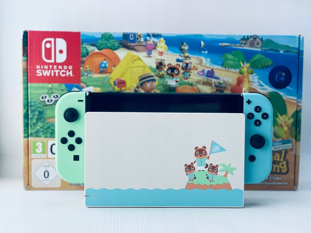 Купить КОНСОЛЬ NINTENDO SWITCH V2 Animal Crossing Edition, 32 ГБ НАБОР ...