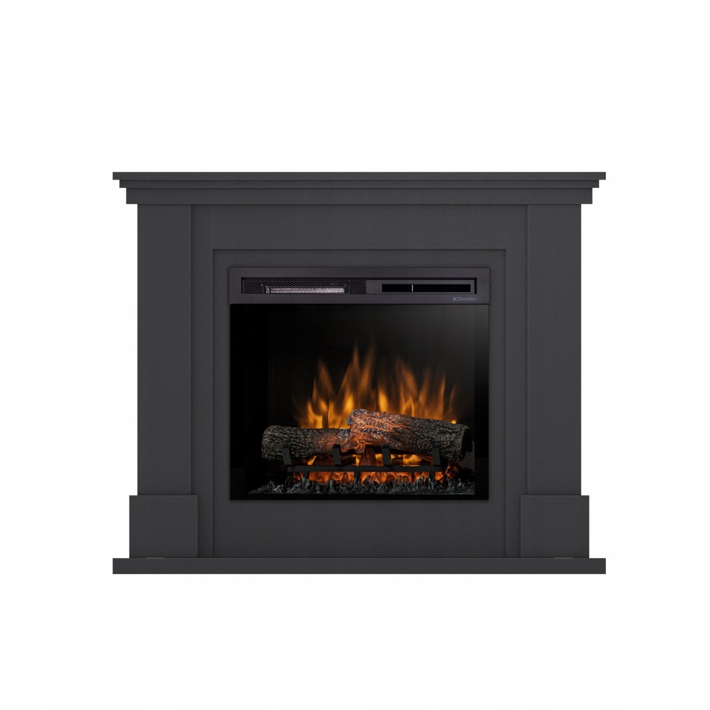 Kominek elektryczny wolnostojący LUENA W06-Czarny 23" XHD LED Warmtec