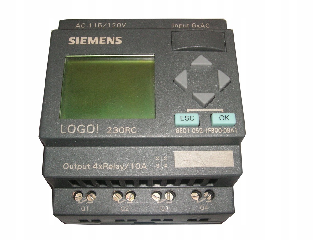 STEROWNIK SIEMENS LOGO! 230RC 6ED1052-1FB00-0BA1