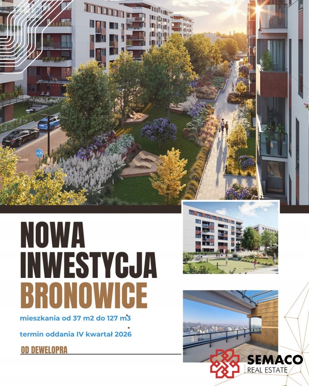 Mieszkanie, Kraków, Bronowice, 68 m²