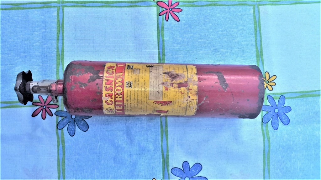 Stara GAŚNICA TETROWA 1962r - 11008735986 - oficjalne archiwum Allegro