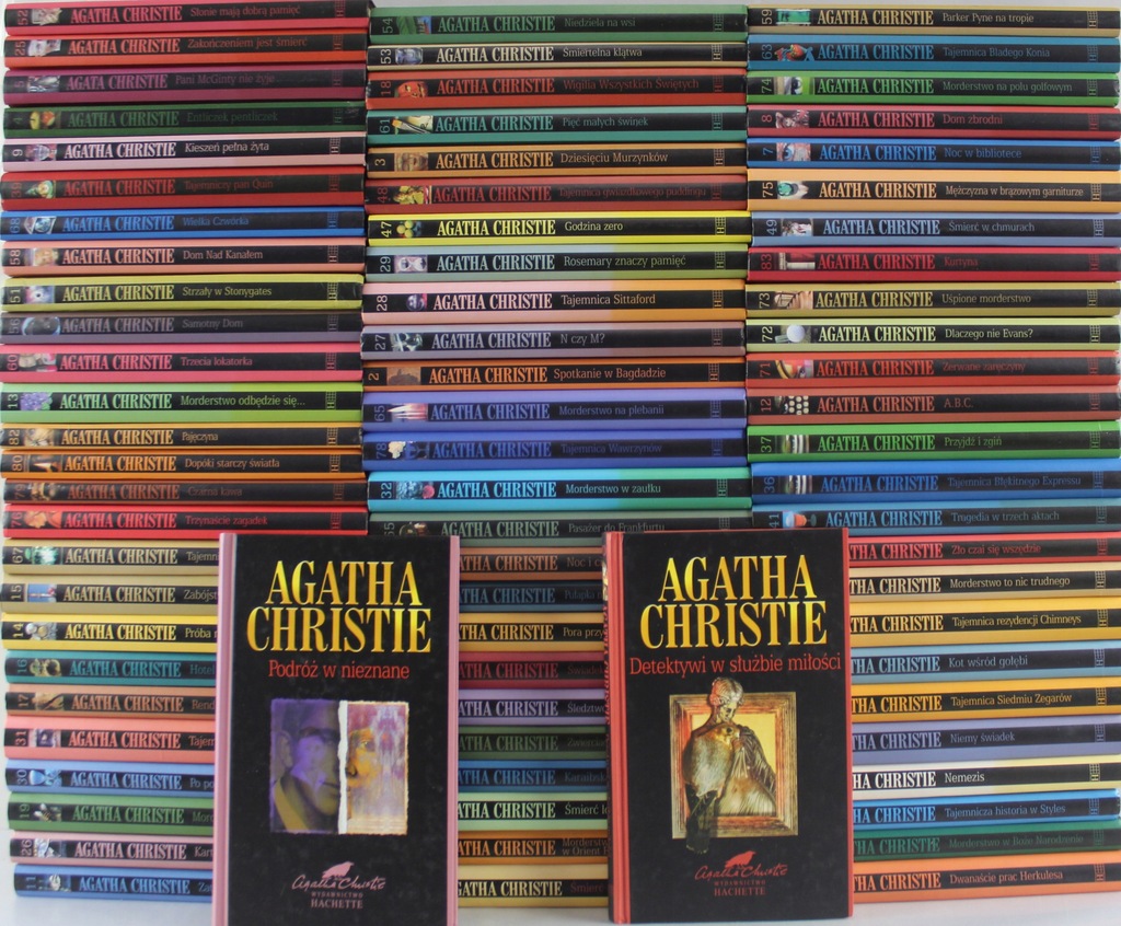 Agatha Christie Kolekcja Hachette 78 tomów