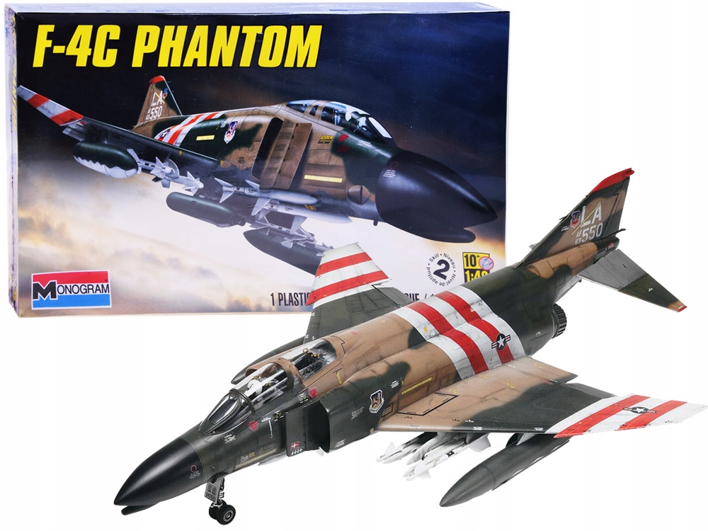 Купить Модель самолета Revell F4C Phantom в масштабе 1:48 RV0012: отзывы, фото, характеристики в интерне-магазине Aredi.ru