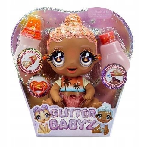 GLITTER BABYZ DOLL - SOLANA SUNBURST, MGA