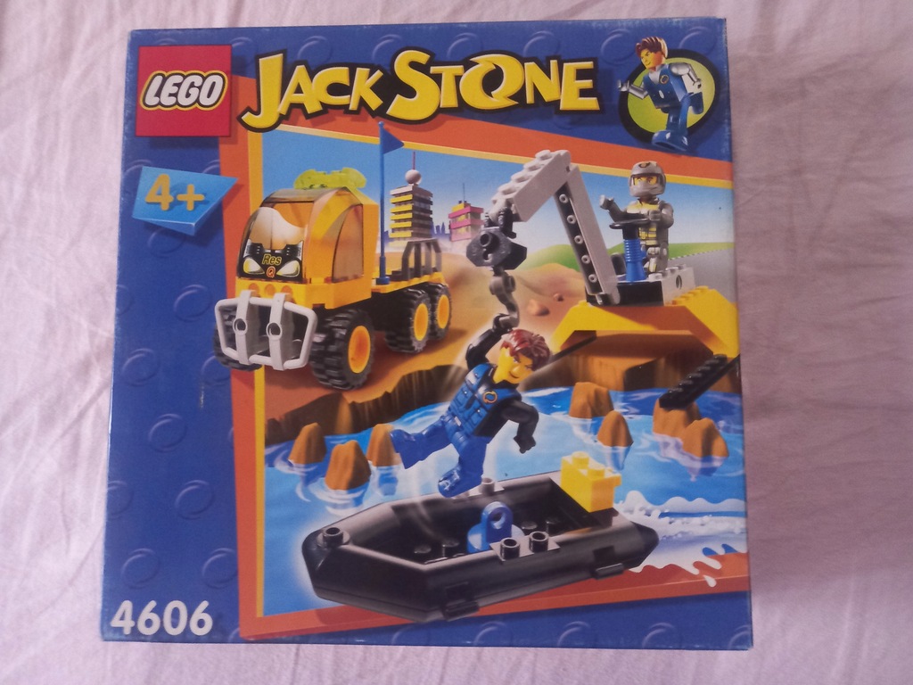 LEGO Juniors 4606 Aqua Res-Q Transport MISB z 2002