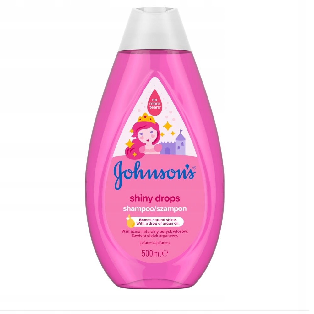 Johnson Johnson Johnson's Shiny Drops szampon dla dzieci z olejkiem arganow