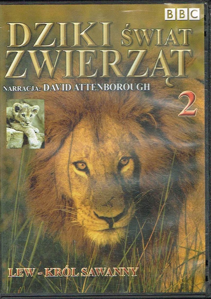 Dziki Świat Zwierząt 2 Lew król sawanny DVD