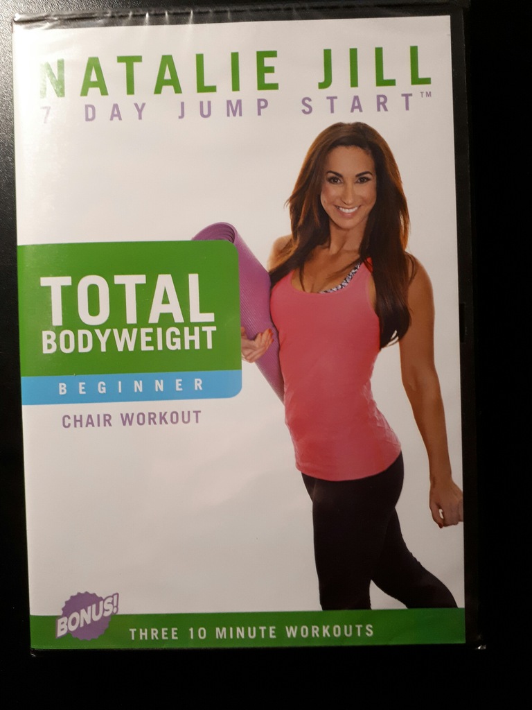 DVD Fitness Natalie Jill Total Bodyweight Beginner