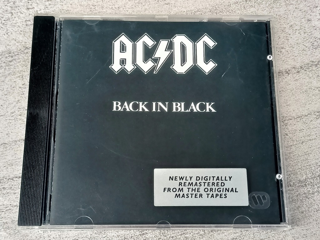 AC/DC - BACK IN BLACK -CD 1645 - 13545944727 - oficjalne archiwum Allegro