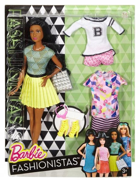 ND17_LA-7879 Barbie Fashionistas Lalka i ubranka D