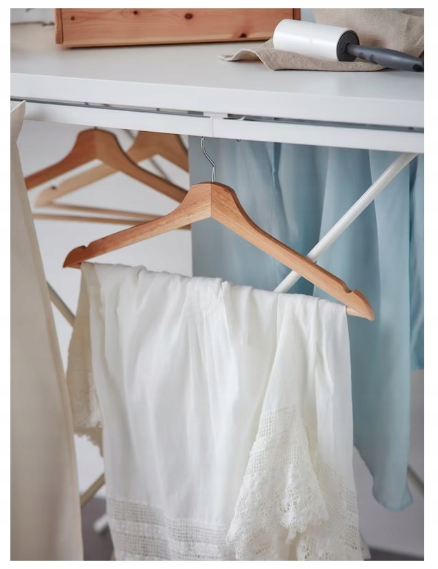 Купить ИКЕА Бумеранг Вешалки для одежды деревянные 8 шт.: отзывы, фото ...