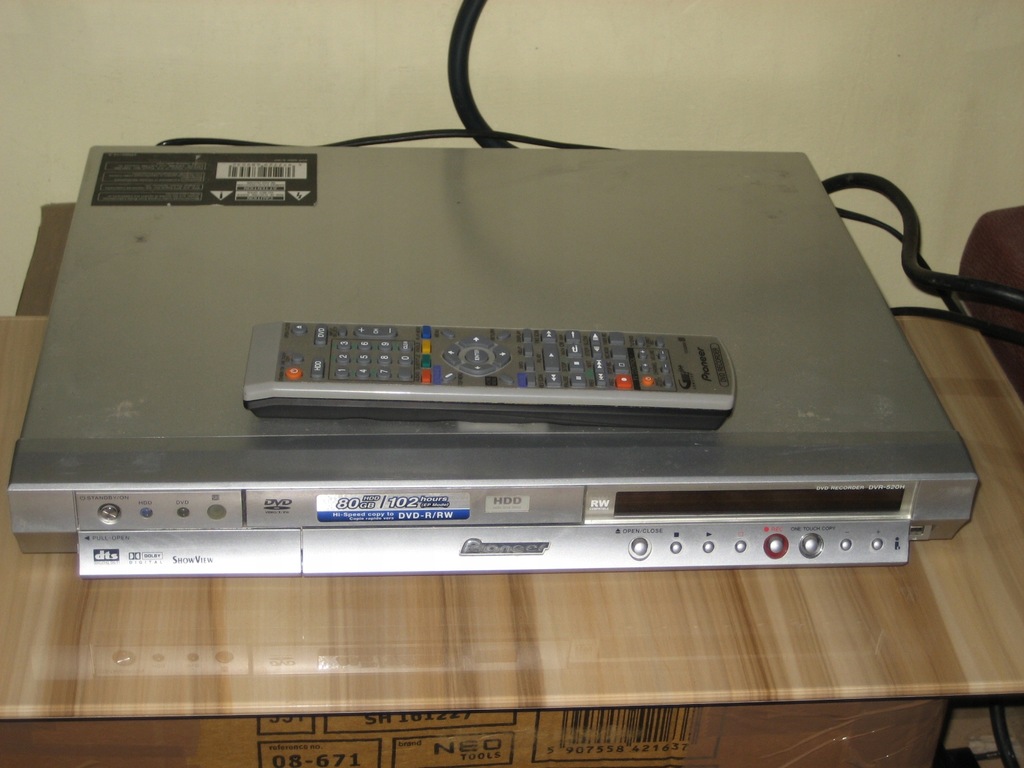 Pioneer DVR-520H-S 80Gb