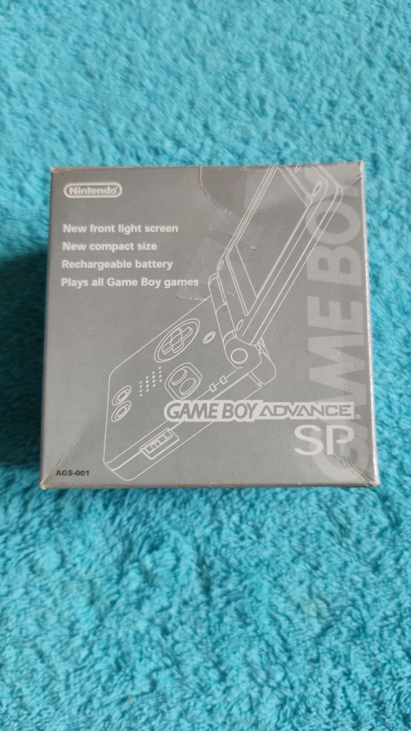 Nintendo GameBoy Advance SP+box+instrucja