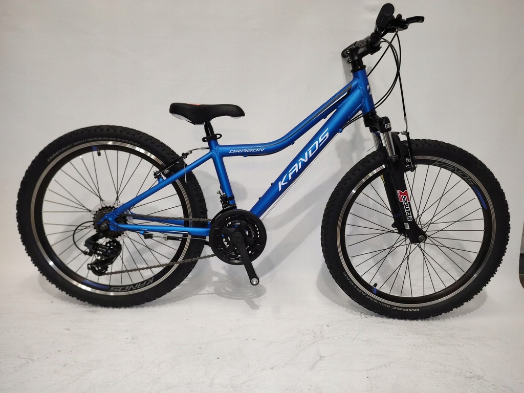 Rower Kands 24 DRAGON NIEBIESKI 12987586772 oficjalne archiwum Allegro