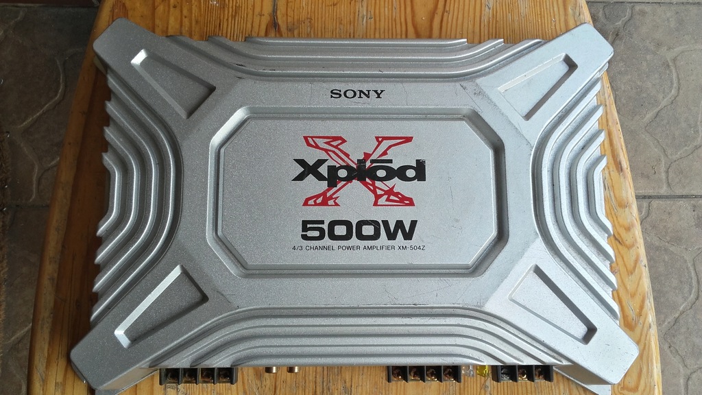 Wzmacniacz SONY XPLOD XM504Z 500W 7446432614 oficjalne archiwum