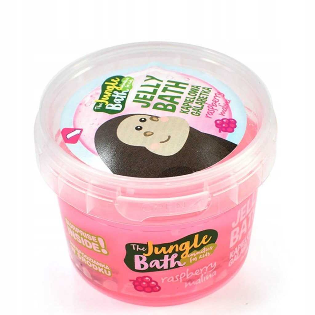 JUNGLE BATH Galaretka do kąpieli z zabawką 100g 12508572880