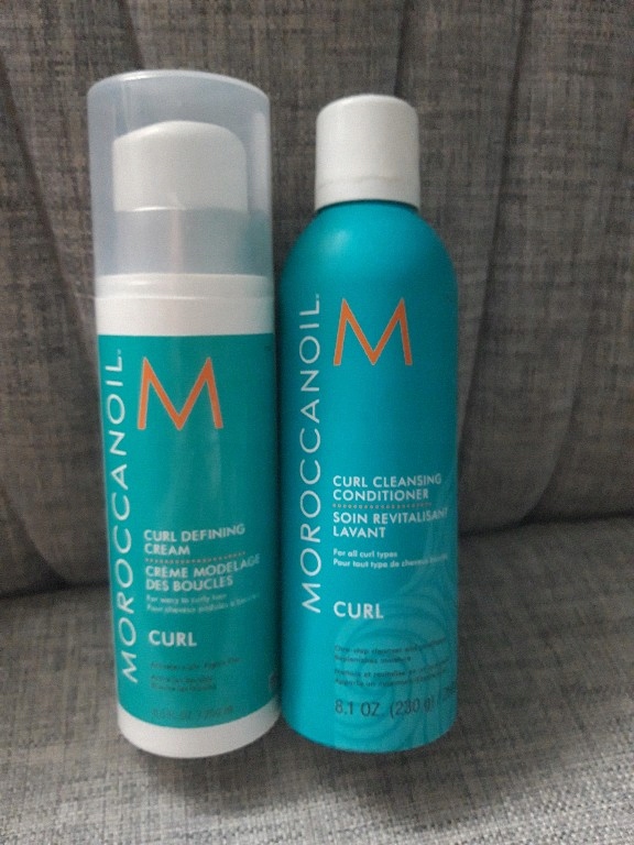 MOROCCANOIL odżywka oczyszczająca + krem do loków