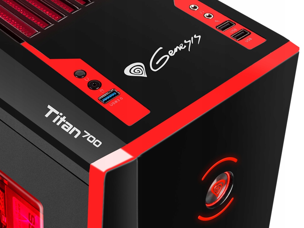 Купить КОРПУС ДЛЯ ИГРОВОГО ПК GENESIS TITAN 700 ATX LED: отзывы, фото, характеристики в интерне-магазине Aredi.ru