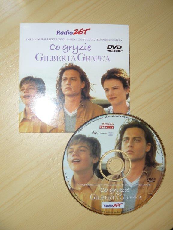 Co gryzie GILBERTA GRAPE'A  film DVD