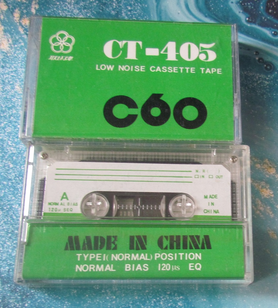 Kaseta CT-405 C60 low noise cassette tape OKAZJA