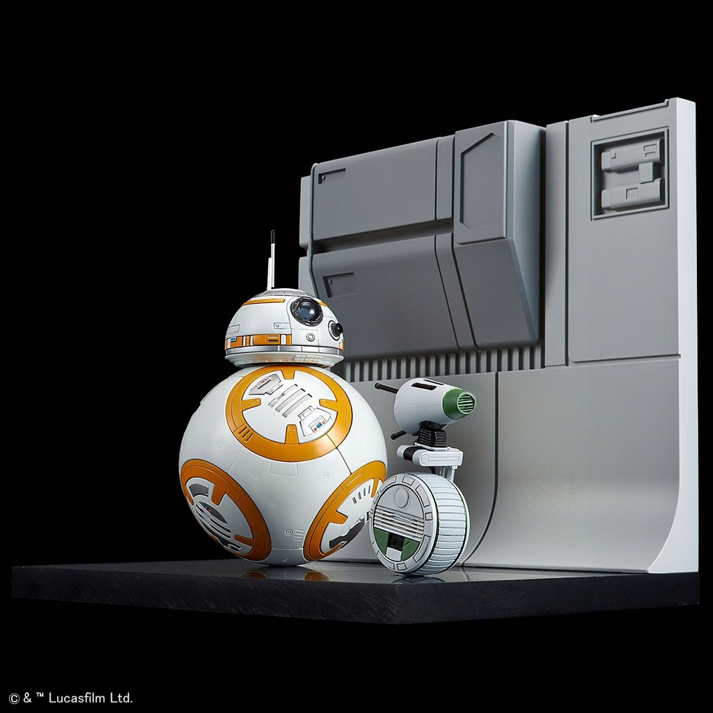 Купить Набор диорам Bandai Star Wars BB-8 и D-O 1/12: отзывы, фото, характеристики в интерне-магазине Aredi.ru