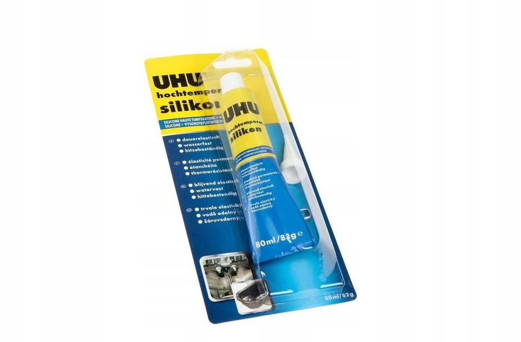 UHU SILIKON WYSOKOTEMPERATUROWY 80 ML DO IHS