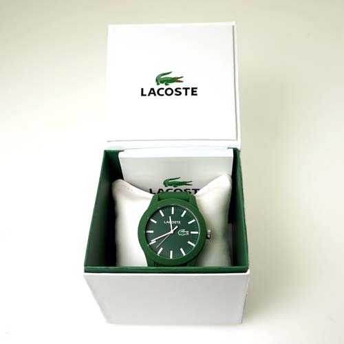 LACOSTE zielony zegarek 2010763 damski męski