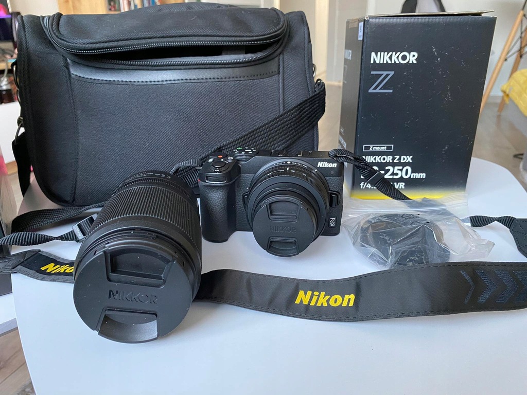 Nikon Z30 + obiektywy 16-50mm, 50-250 + GRATISY