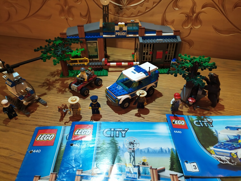 Lego city 4440 Leśny Posterunek Policji instrukcja - 10574164231 ...