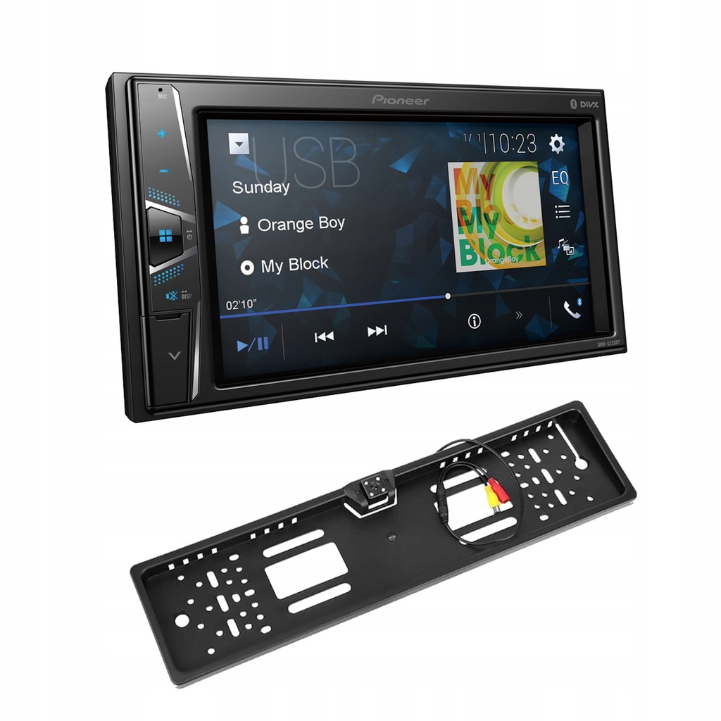 PIONEER DMH-G220BT radio 2DIN ekran 6.2 USB KAMERA