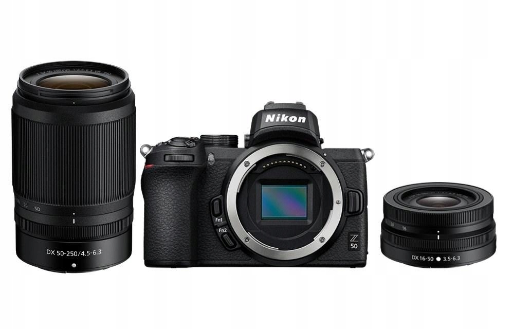 Aparat Nikon Z 50 + 16-50 DX + 50-250 DX