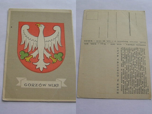 GORZÓW WLKP. HERB - ORZEŁ