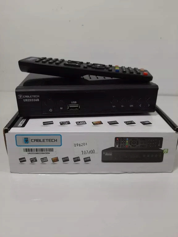 DEKODER CABLETECH DVBT 2 KOMPLET