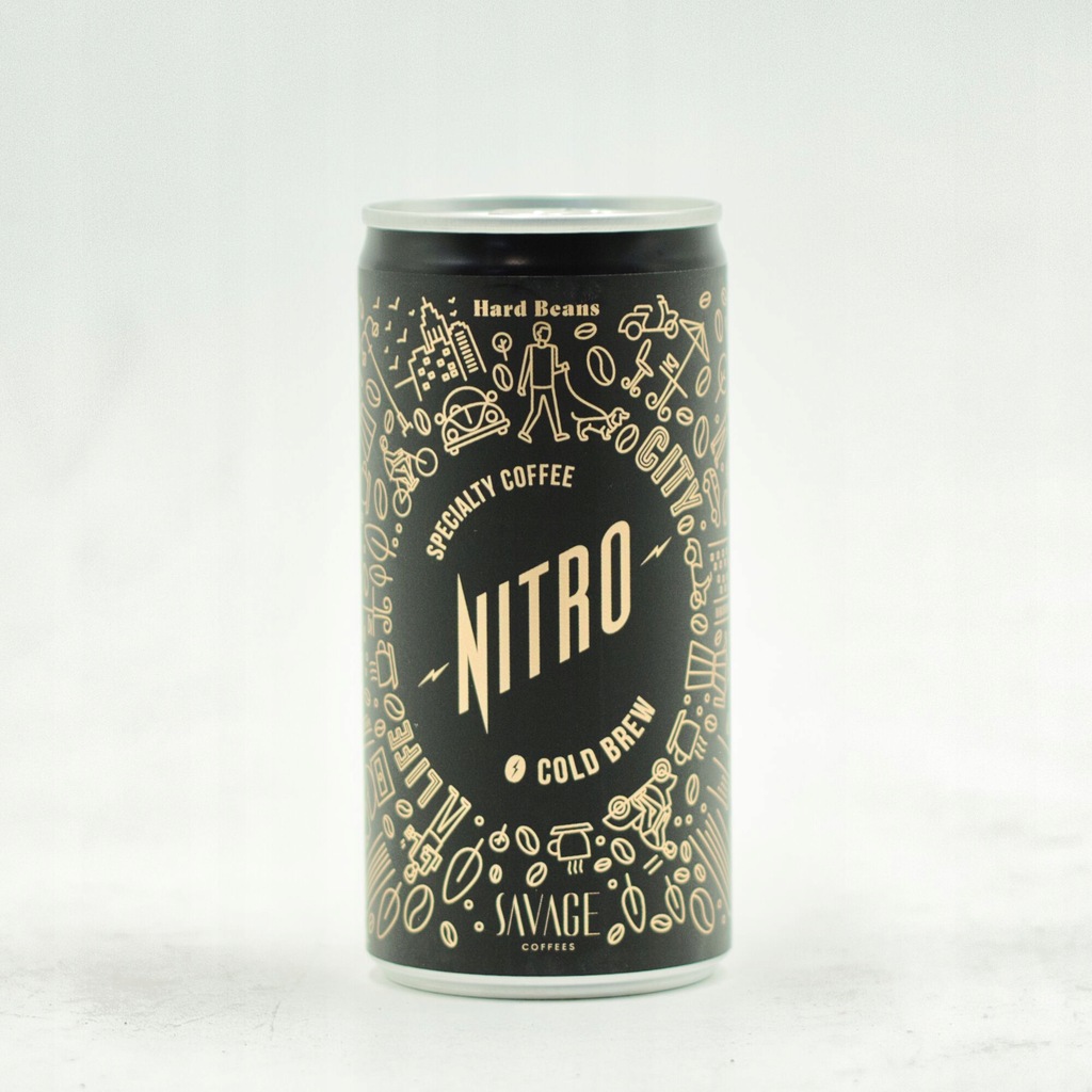 Hard Beans - Nitro Cold Brew Panama Geisha 200ml