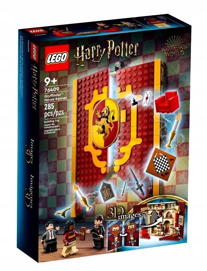 Lego HARRY POTTER 76409 Flaga Gryffindoru