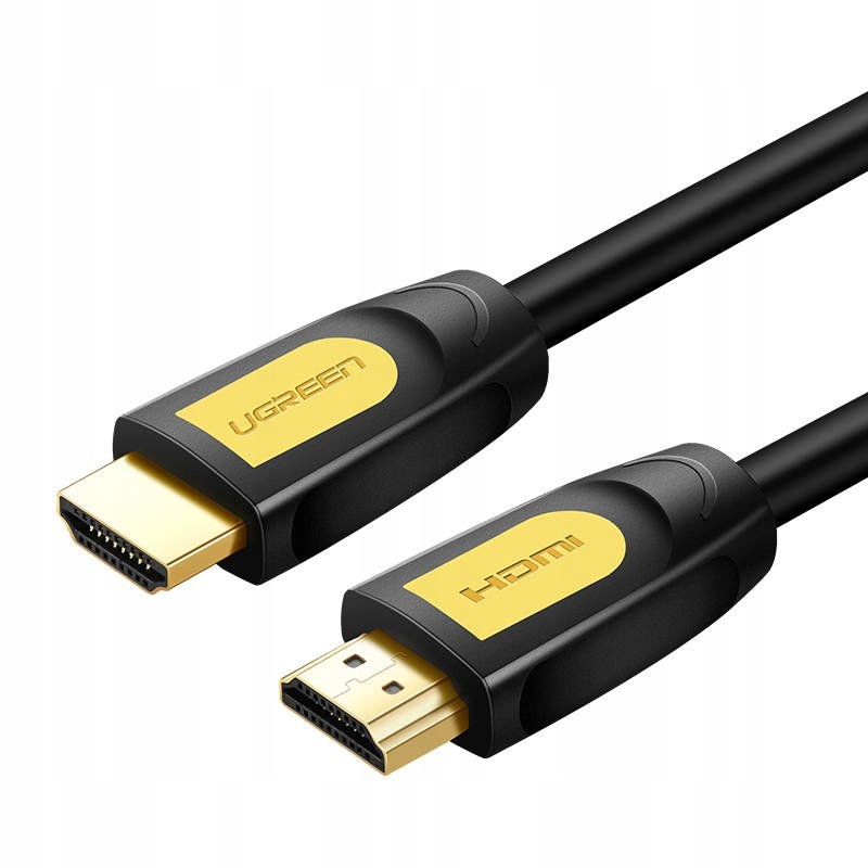 Kabel HDMI 1.4 UGREEN HD101 4K 30Hz, 8m czarno-żół