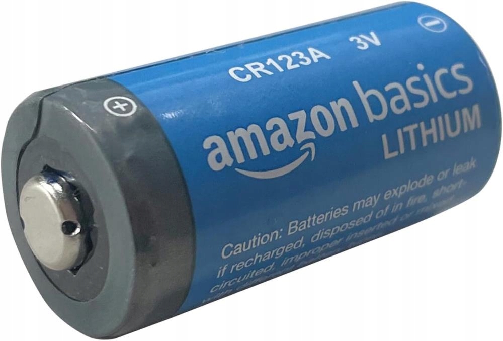 BATERIE LITOWE CR123A 3V AMAZON BASICS 9SZT