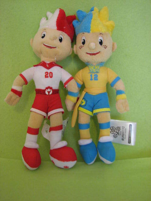 Maskotki na Euro 2012 Sławek i Slavko